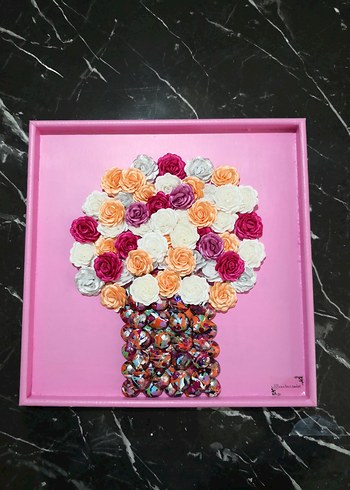 Çiçek Dekoratif Tablo - Görsel 5