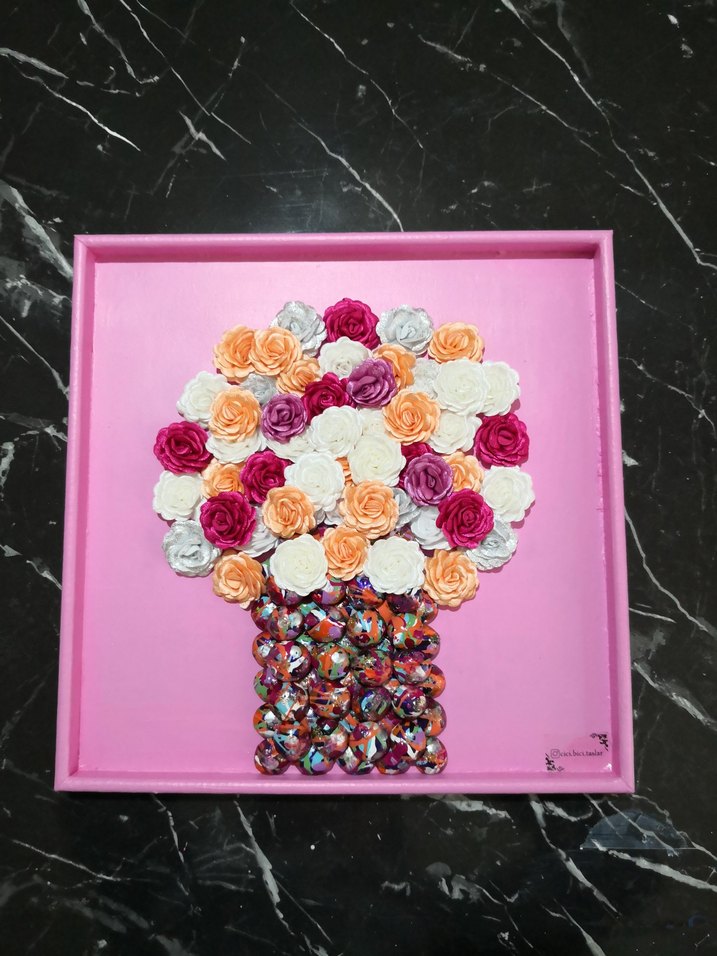 Çiçek Dekoratif Tablo - Görsel 5