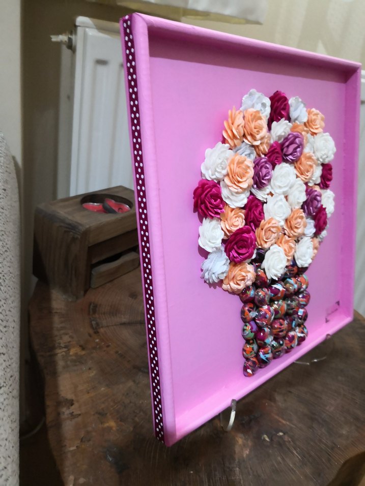 Çiçek Dekoratif Tablo - Görsel 2