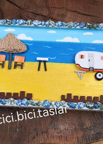 Kumsal Temalı Dekoratif Ahşap Duvar Süsü - Görsel 7