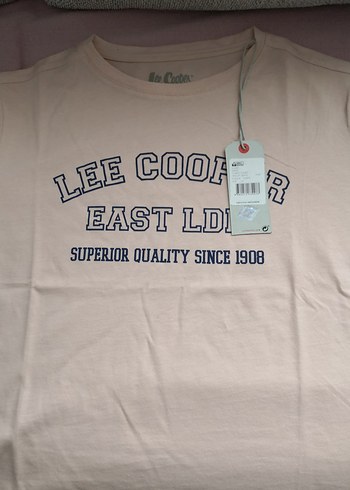 Lee Cooper Pudra Baskılı Kadın Tişört - Görsel 2