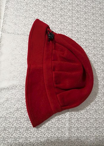 Kırmızı Kadın Çiçekli Şapka - Görsel 5