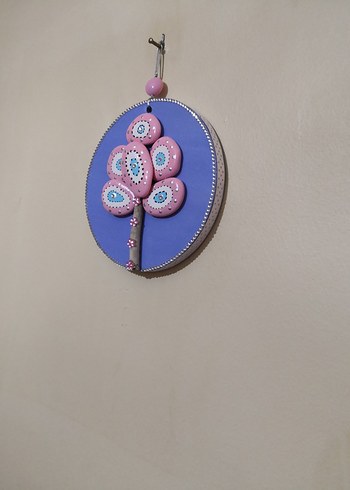 Pembe Taşlı Ağaç Tablo - Görsel 12