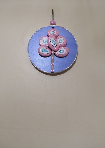 Pembe Taşlı Ağaç Tablo - Görsel 9