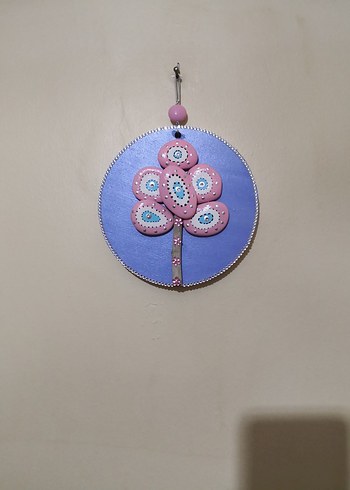 Pembe Taşlı Ağaç Tablo - Görsel 8