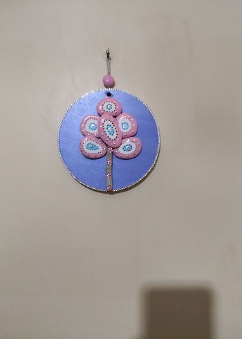 Pembe Taşlı Ağaç Tablo - Görsel 7