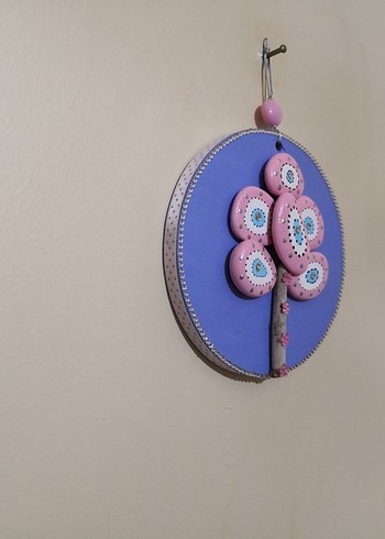 Pembe Taşlı Ağaç Tablo - Görsel 11