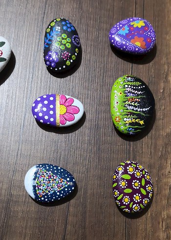 Taş Boyama Magnetler - Görsel 2