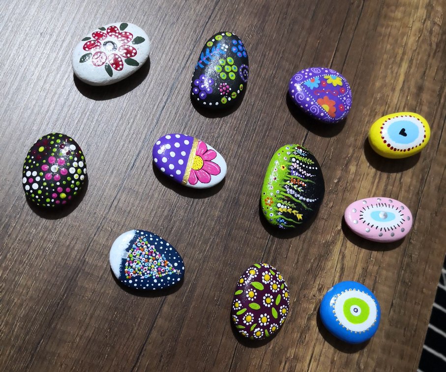 Taş Boyama Magnetler - Görsel 3