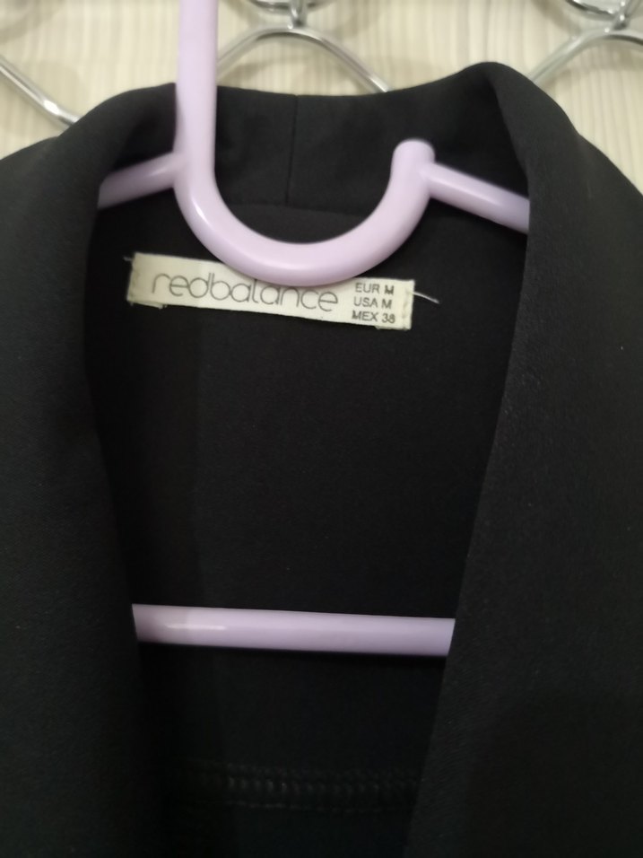 Siyah Kruvaze Kadın Abiye Bluz-Ceket - Görsel 4