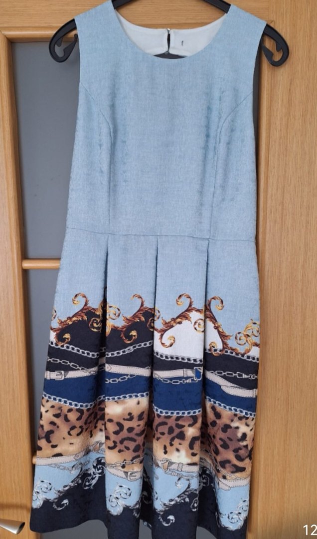 Chima marka XS Desenli Elbise - Görsel 3