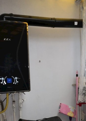 E.C.A. Confeo Premix YOĞUŞMALI Kombi 24 KW Siyah - Görsel 2