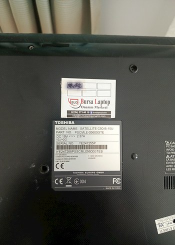 Toshiba Pentium 4 CPU 4 Ram 750 HDD dizüstü bilgisayar - Görsel 11