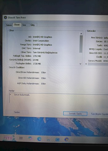 Toshiba Pentium 4 CPU 4 Ram 750 HDD dizüstü bilgisayar - Görsel 3