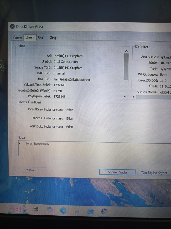 Toshiba Pentium 4 CPU 4 Ram 750 HDD dizüstü bilgisayar - Görsel 3