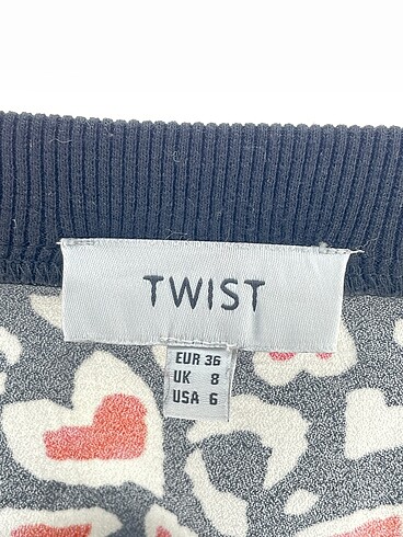 36 Beden çeşitli Renk Twist Kısa Elbise %70 İndirimli.