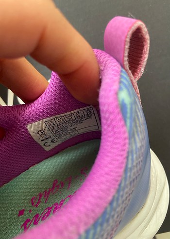 Kız Çocuk Mor Bağcıklı Skechers Spor Ayakkabı - Görsel 8