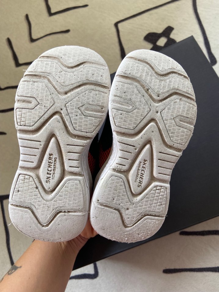 Çocuk Renkli Spor Ayakkabı - Cırt Cırtlı - Görsel 5