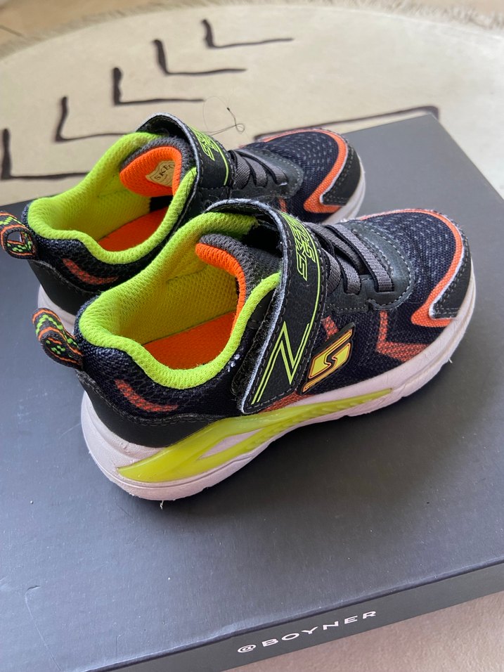 Çocuk Renkli Spor Ayakkabı - Cırt Cırtlı - Görsel 2