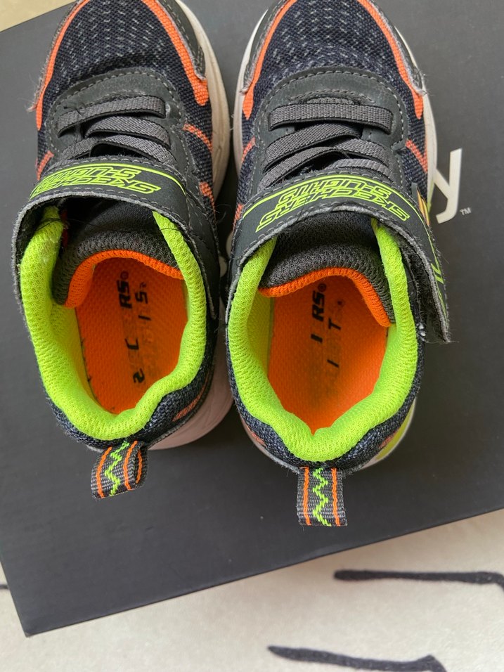 Çocuk Renkli Spor Ayakkabı - Cırt Cırtlı - Görsel 4