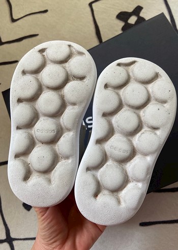 Beyaz Erkek Çocuk Spor Ayakkabı Velcro - Görsel 5