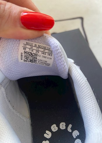 Beyaz Erkek Çocuk Spor Ayakkabı Velcro - Görsel 6