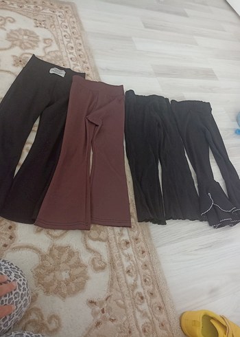 Kahverengi Kadın Kumaş Pantolon