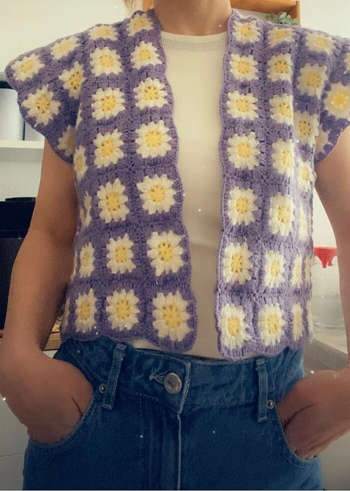 El örgüsü yelek - Görsel 2