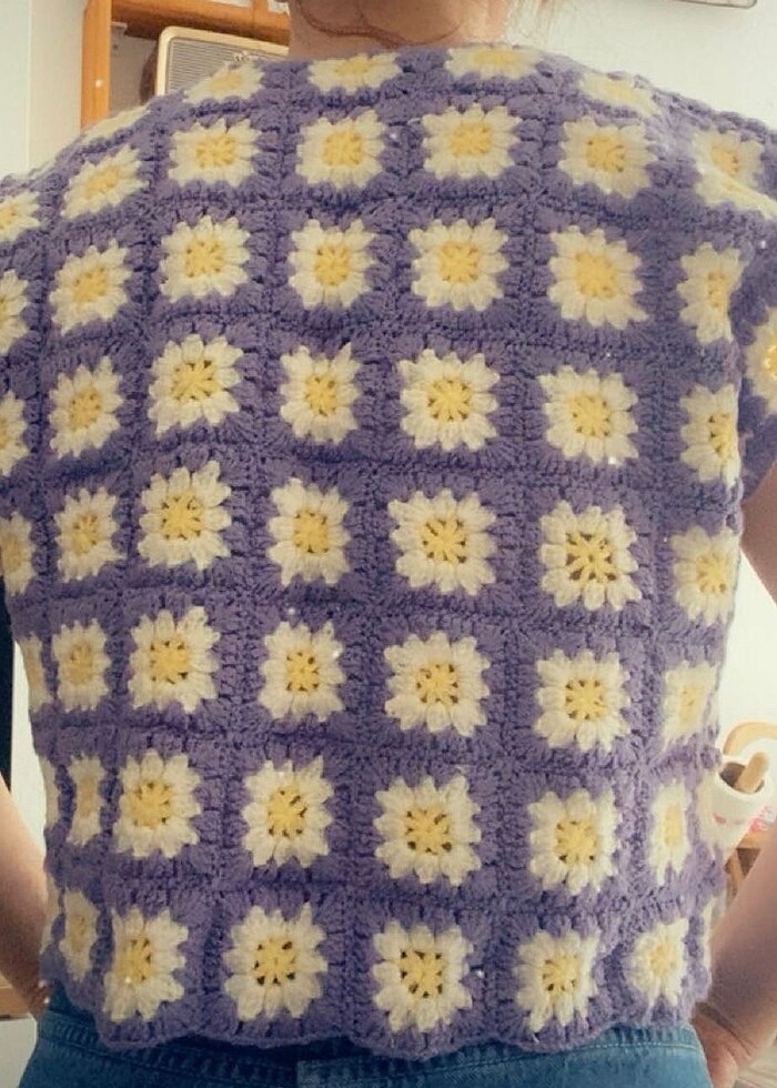 El örgüsü yelek - Görsel 3