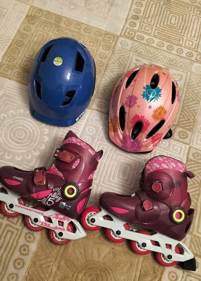 Erkek oyun kaskı, bisiklet paten kaskı - Görsel 4