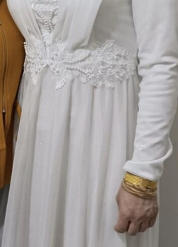 Tesettür abiye gelinlik İNDİRİMLİ!... - Görsel 8