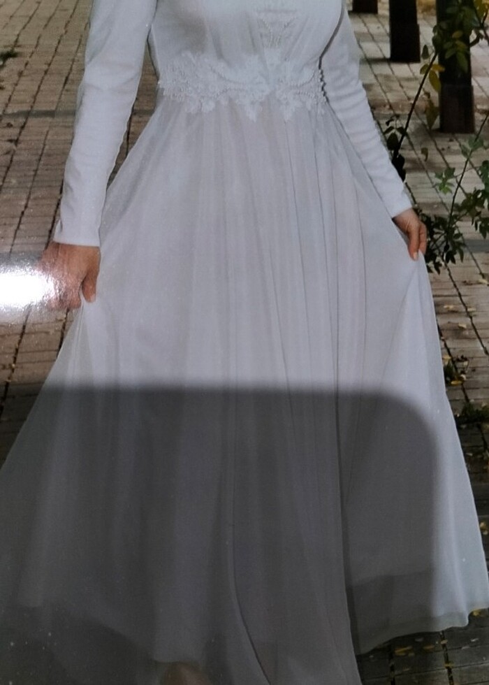 Tesettür abiye gelinlik İNDİRİMLİ!... - Görsel 2