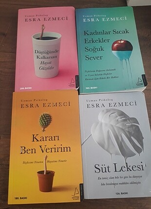 uzman psikolog esra ezmeci kitaplari