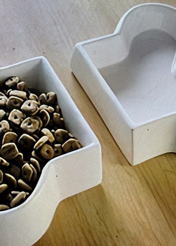 Renkli Şekilli Mama Kabı - Görsel 3