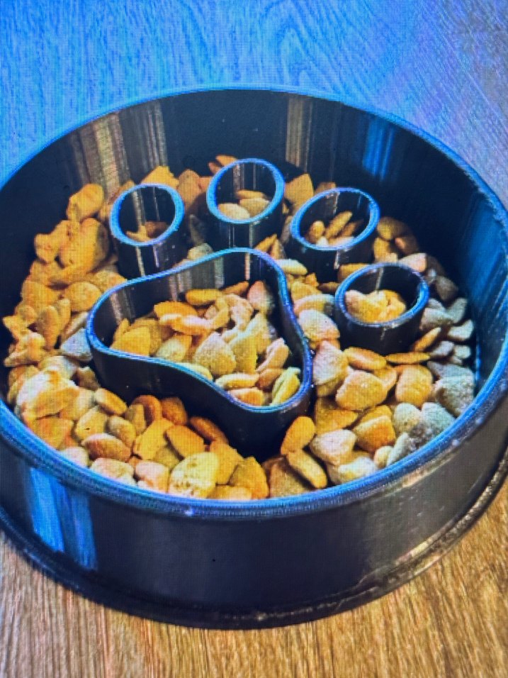 Renkli Şekilli Mama Kabı - Görsel 2