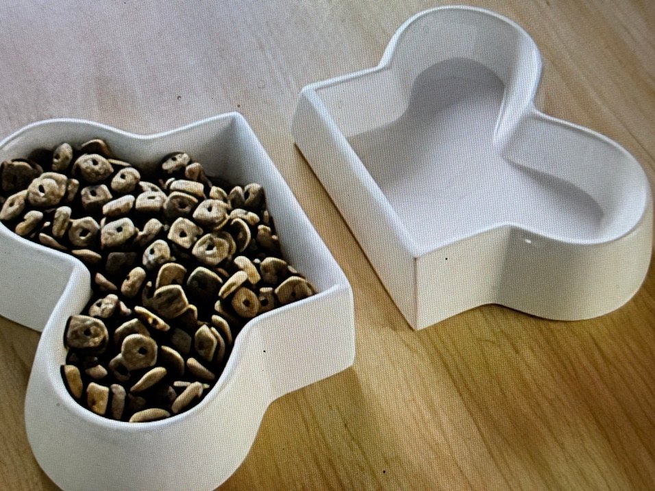 Renkli Şekilli Mama Kabı - Görsel 3