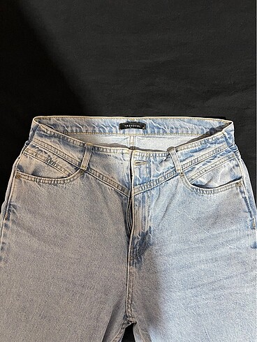 38 Beden trendyolmilla wide leg jean