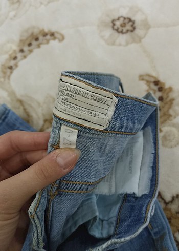 Current Elliot Nakışlı Yıldız Desenli Kadın Kot Pantolon