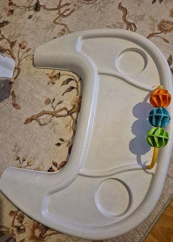 Beyaz Bebek Mama Sandalyesi - Görsel 4