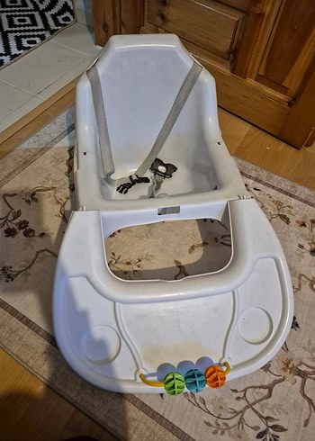 Beyaz Bebek Mama Sandalyesi - Görsel 5