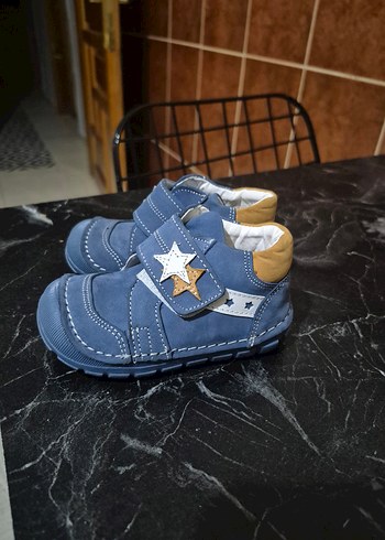 Mavi Erkek Bebek İlk Adım Ayakkabısı - Görsel 2