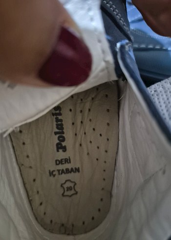 Mavi Erkek Bebek İlk Adım Ayakkabısı - Görsel 3