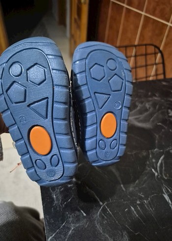 Mavi Erkek Bebek İlk Adım Ayakkabısı - Görsel 4