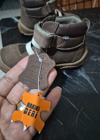 Kemerli Kahverengi Erkek Çocuk Botu - Görsel 2