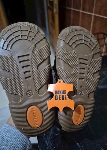 Kemerli Kahverengi Erkek Çocuk Botu - Görsel 3