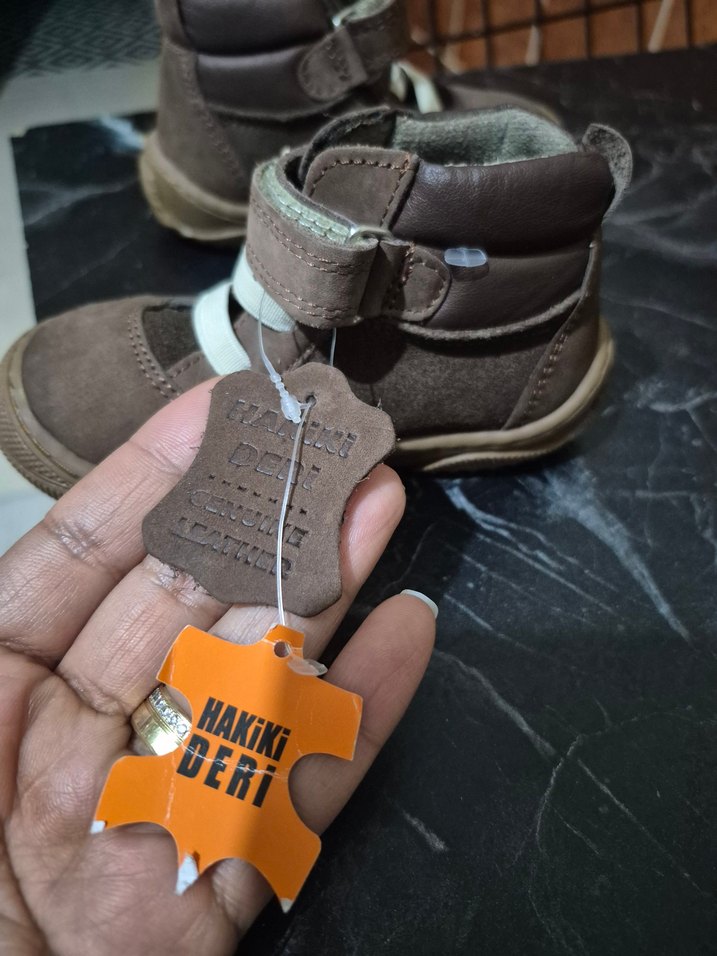 Kemerli Kahverengi Erkek Çocuk Botu - Görsel 2