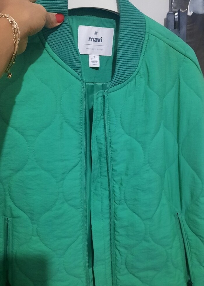 Kapitone ceket - Görsel 5