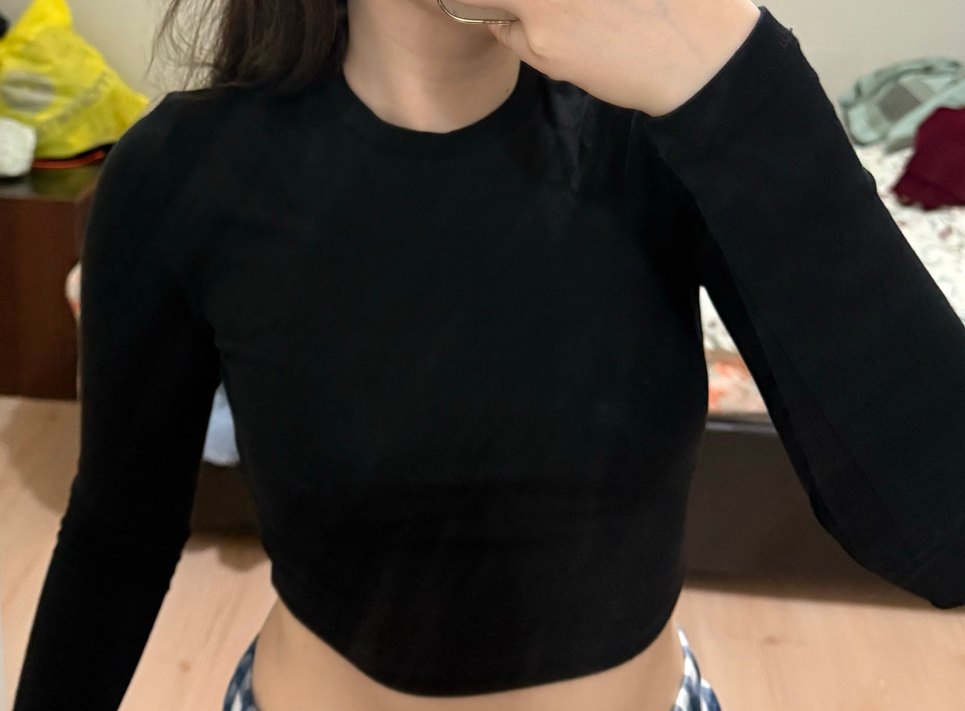 Siyah Uzun Kollu - Görsel 2