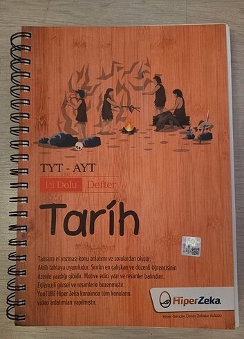 Tyt ayt tarih içi dolu defter
