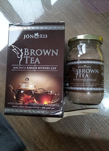  Beden kahverengi Renk Brown tea zayıflama detoks çayı 